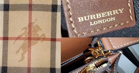 burberry prorsum fake|how to spot a Burberry bag.